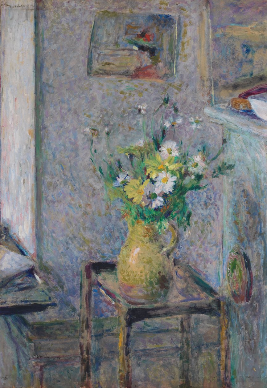 Steengoed Vaas met Bloemen door Edouard Vuillard