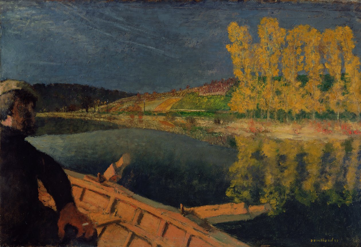 De roeier, 1897 door Edouard Vuillard