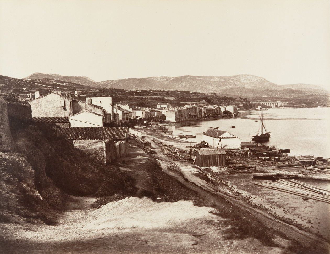 Bandol, ca. 1860 door Édouard Baldus