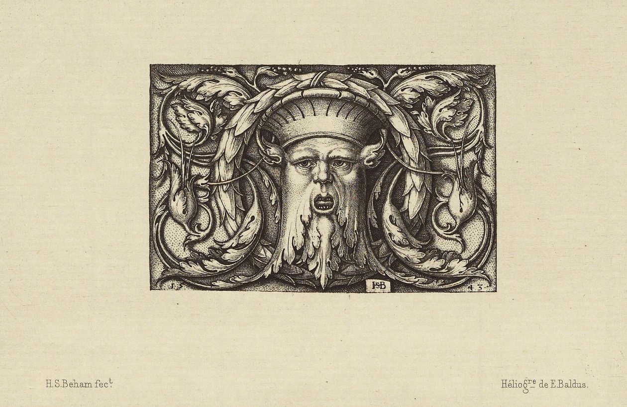 [Ontwerp door Hans Sebald Beham]. door Édouard Baldus