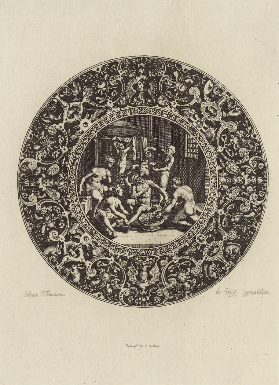 [Ontwerp door Johann Theodor de Bry]. door Édouard Baldus