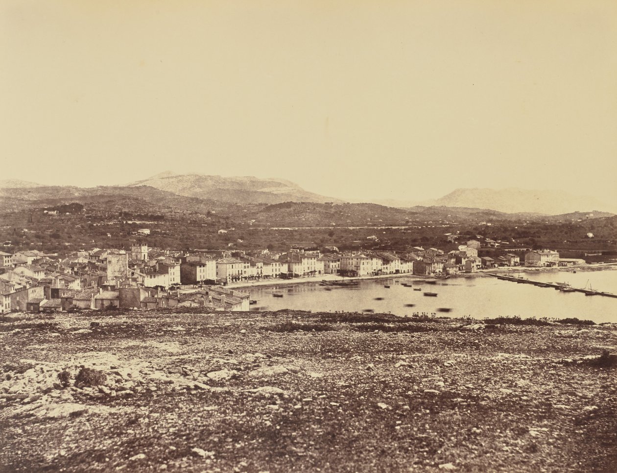 St Nazaire. door Édouard Baldus