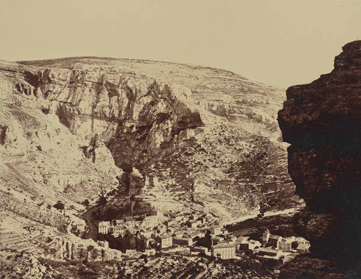 Vaucluse. door Édouard Baldus