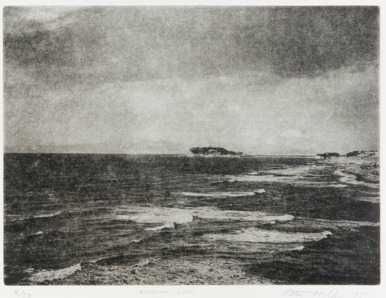 Enoshima Surf, 1992 door Edouard Cremieux