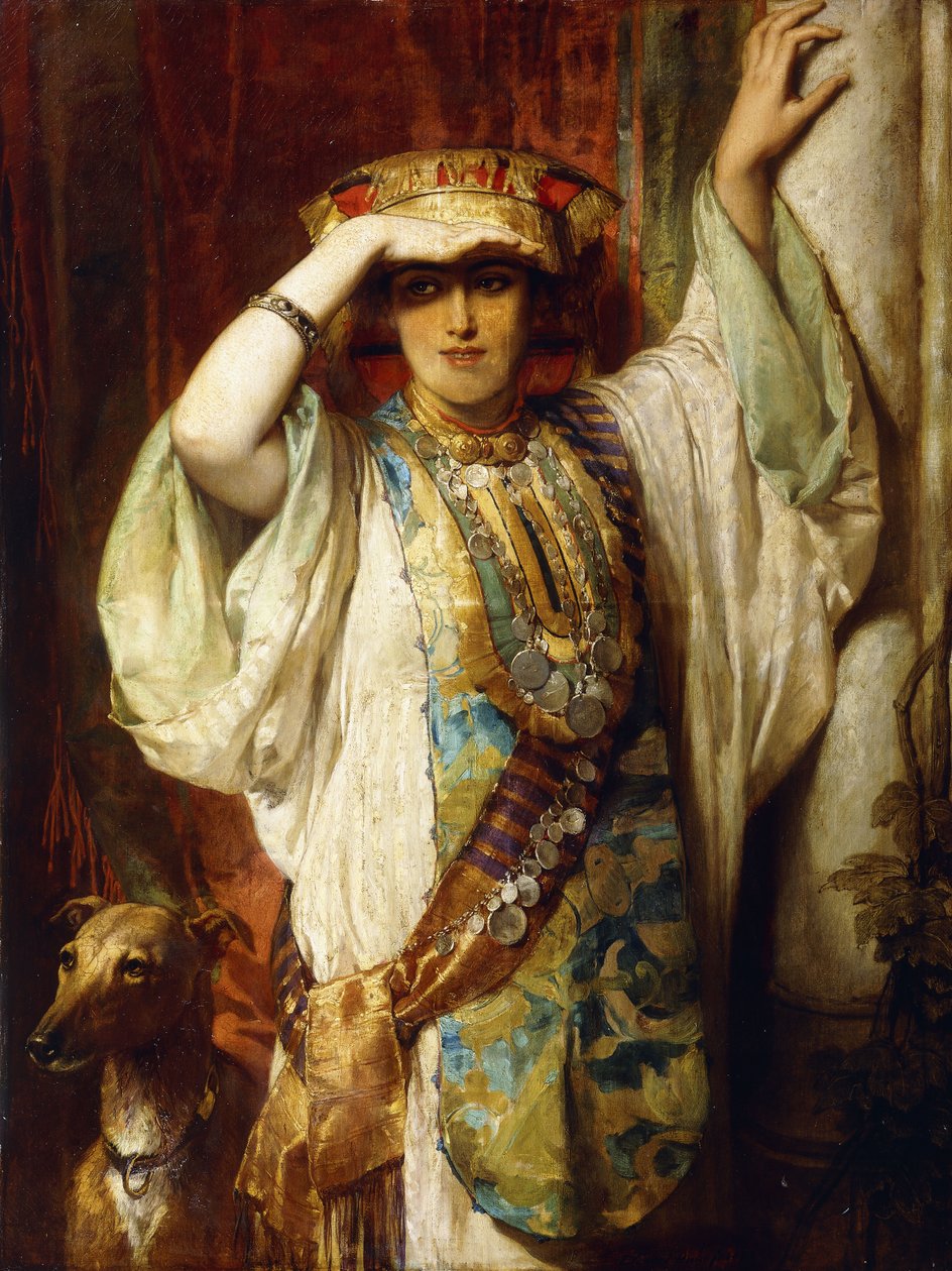 Medje, 1872 door Edouard Louis Dubufe