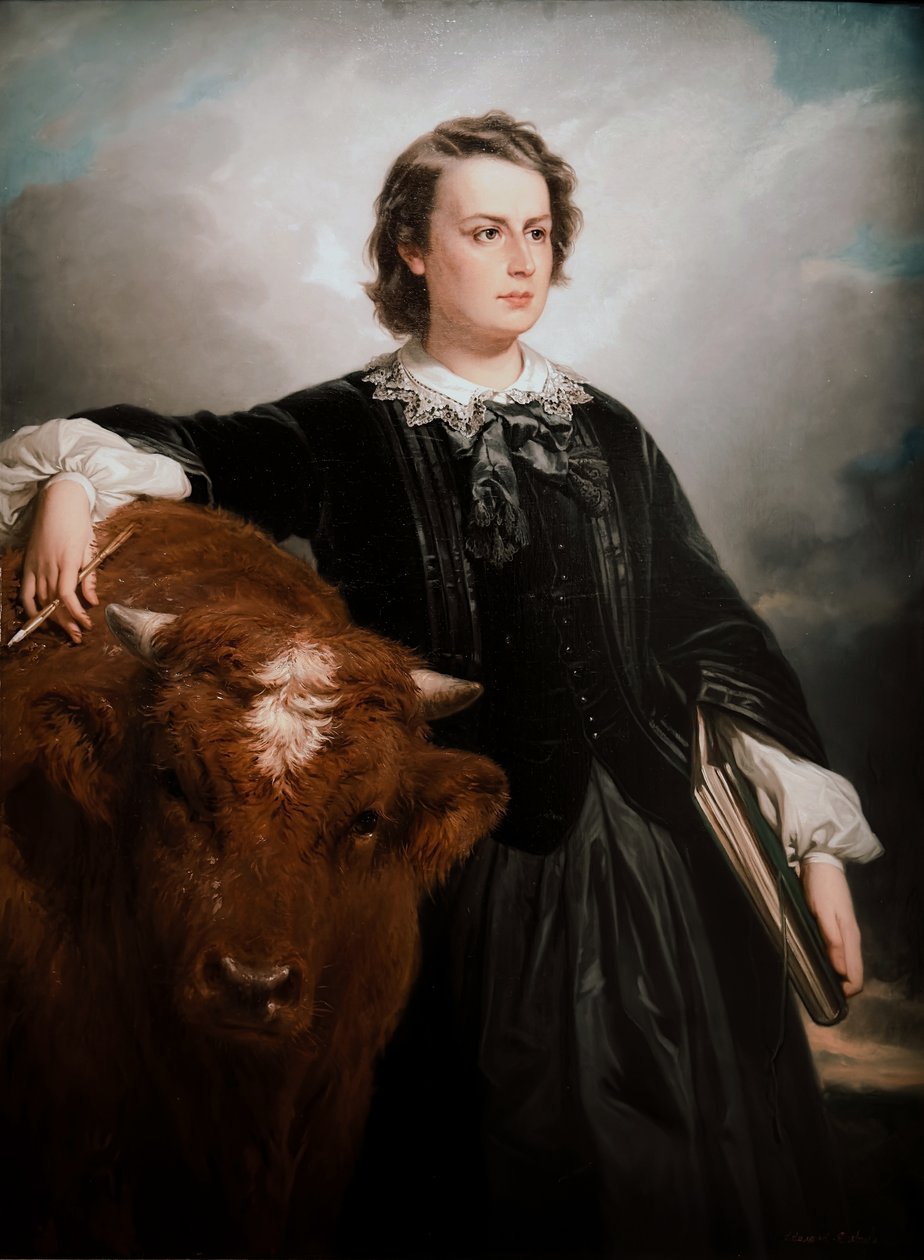 Onbekend beeld door Edouard Louis Dubufe