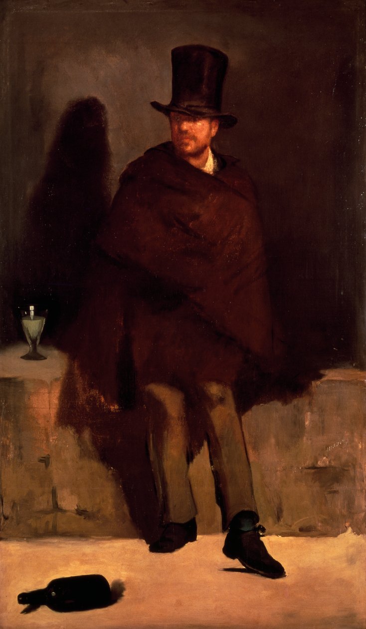 Absintdrinker door Édouard Manet