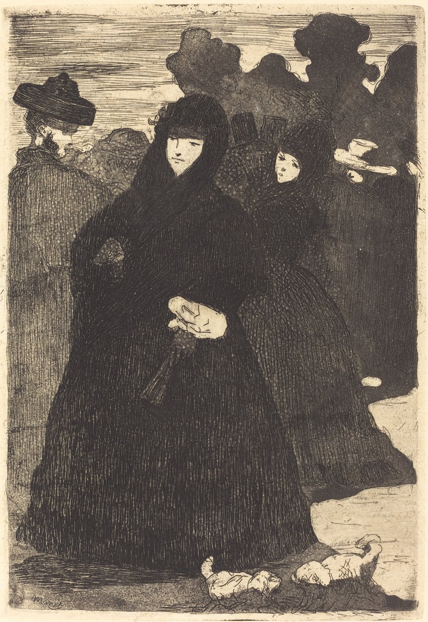 In het Prado (Au Prado) door Édouard Manet