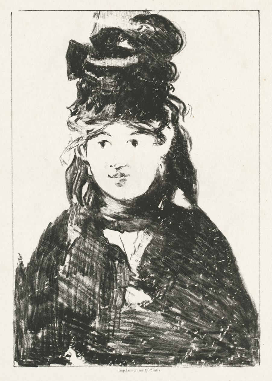 Berthe Morisot door Édouard Manet