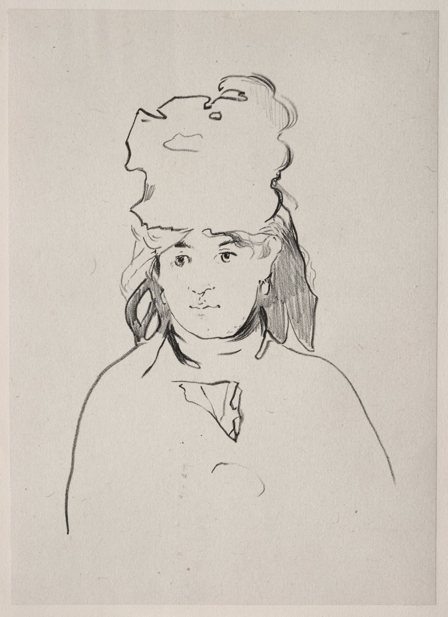 Berthe Morisot door Édouard Manet