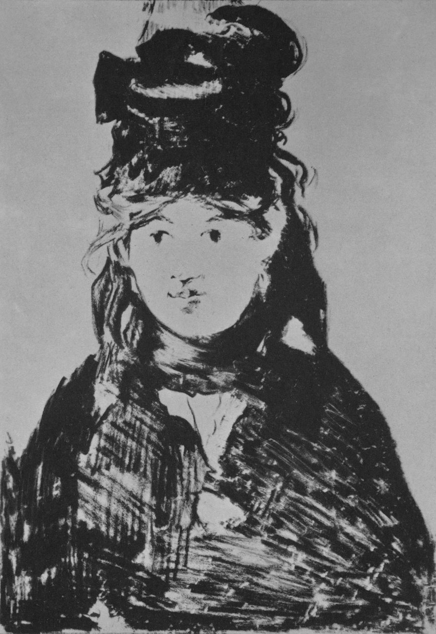 Berthe Morisot door Édouard Manet