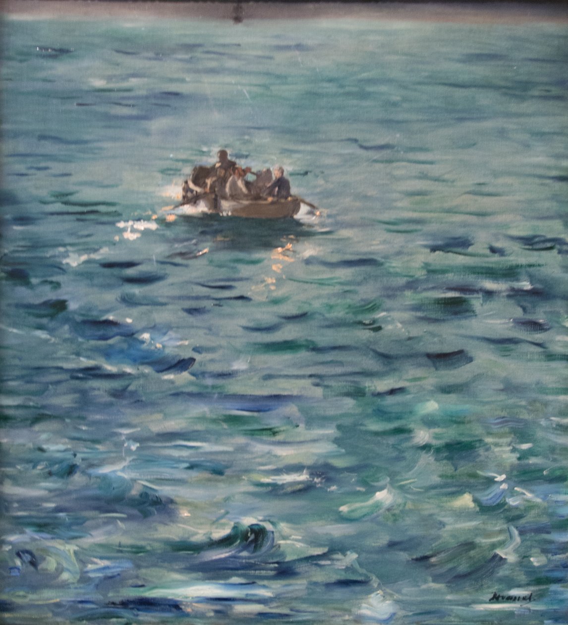Ontsnappen uit Rochefort door Édouard Manet