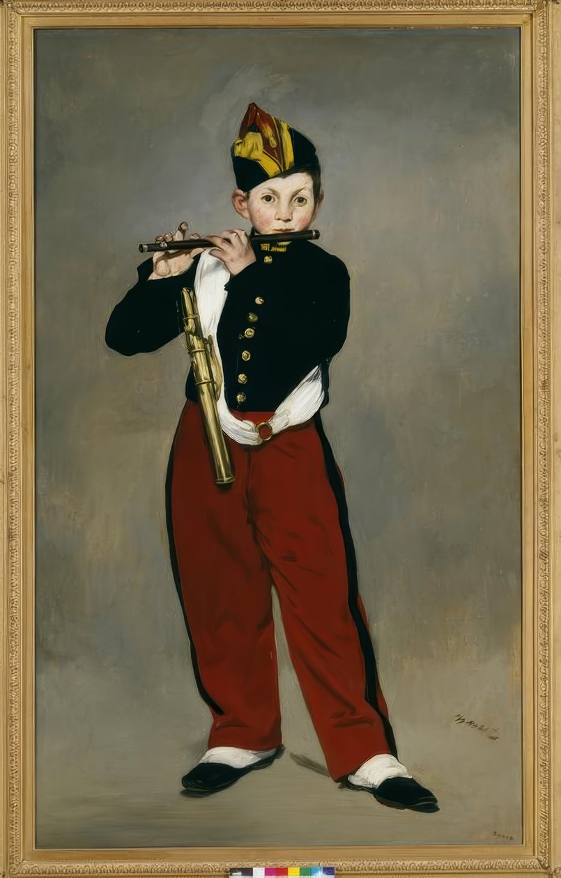 De fluitspeler door Édouard Manet