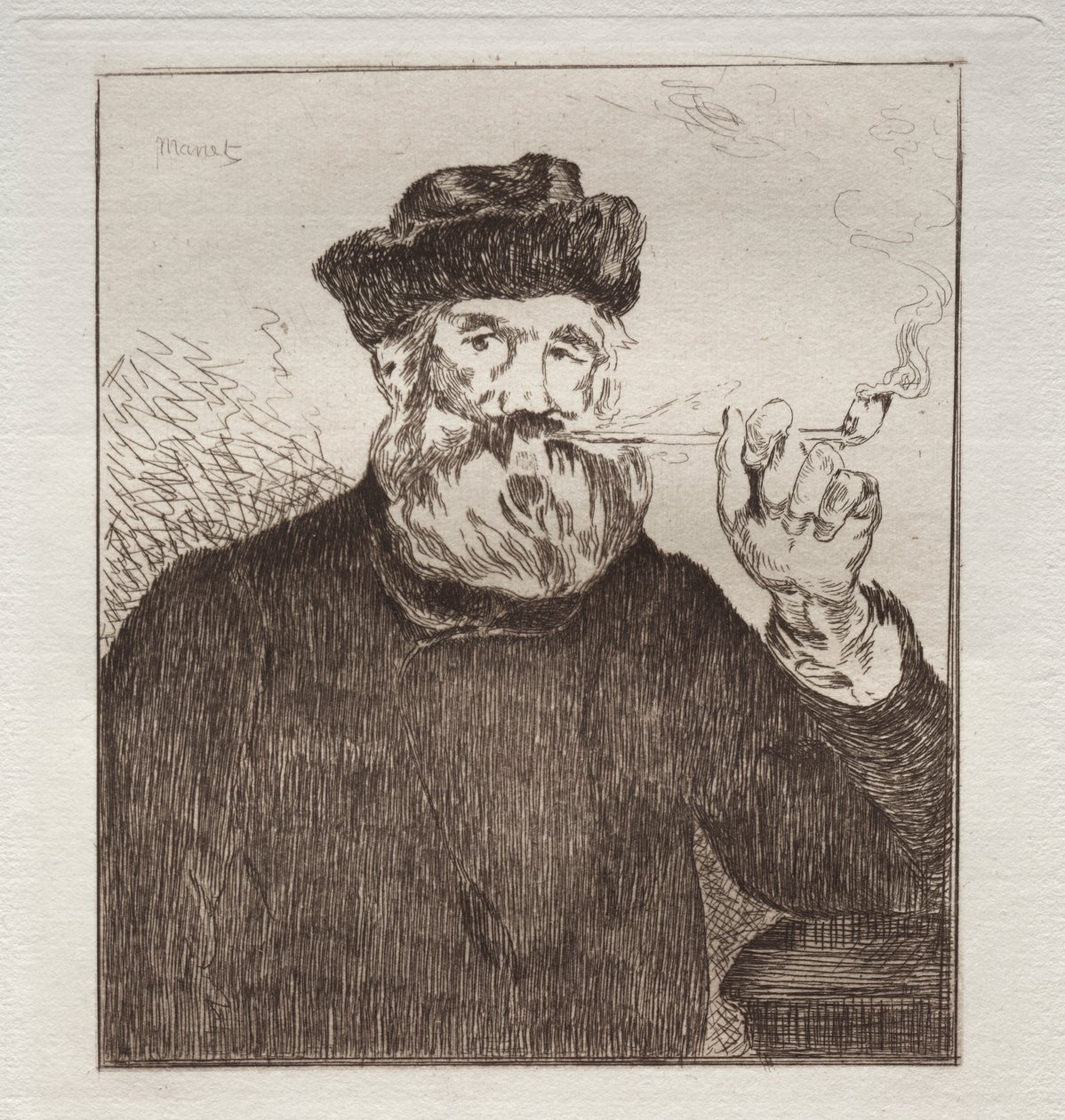 De roker door Édouard Manet