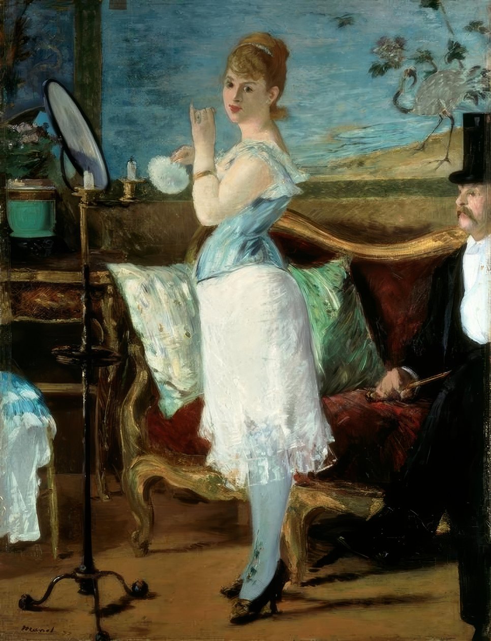 Nana door Édouard Manet