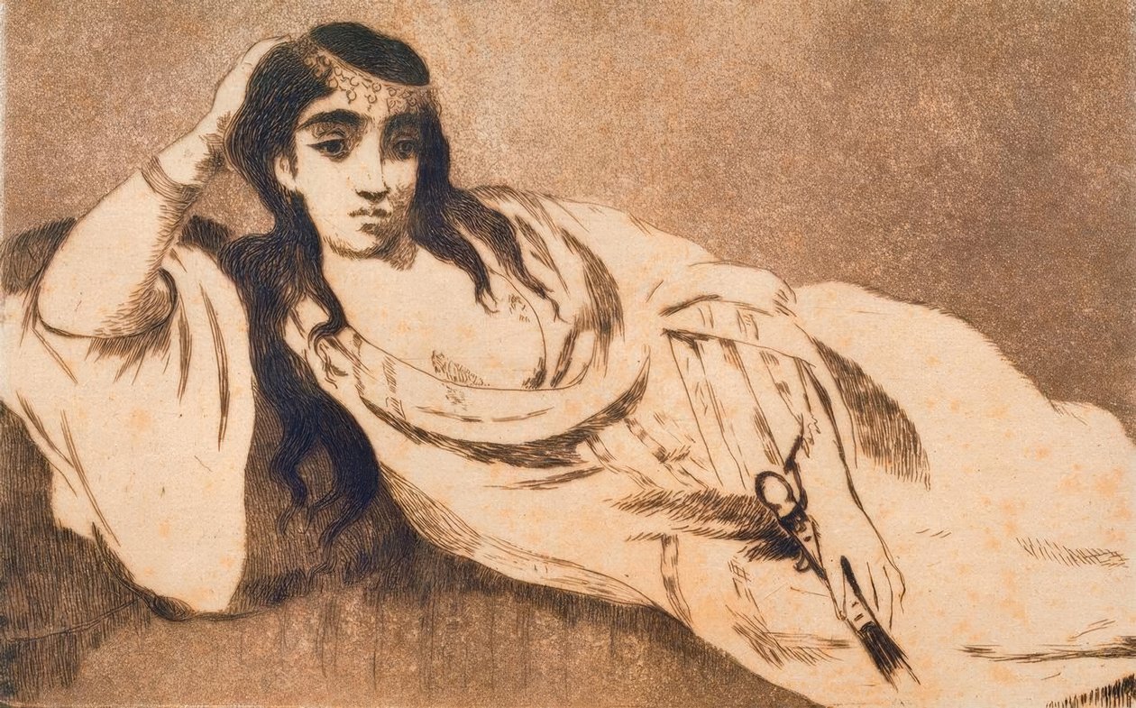 Odaliske door Édouard Manet