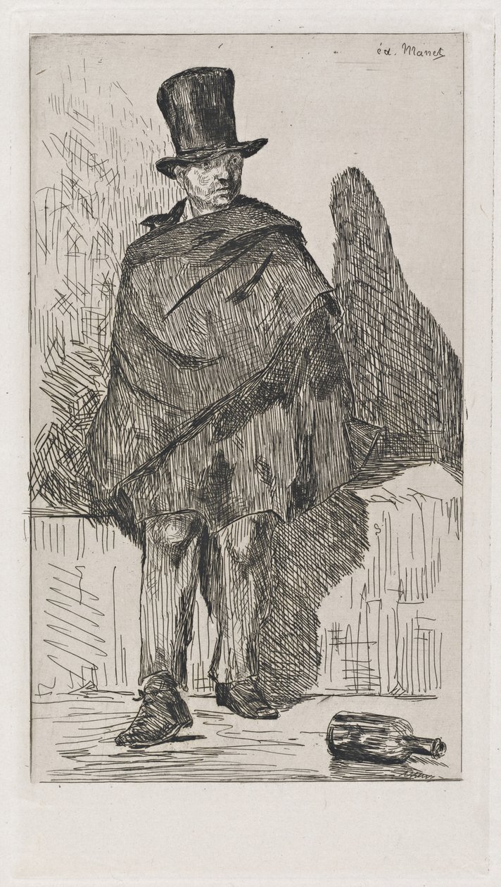De absintdrinker door Édouard Manet