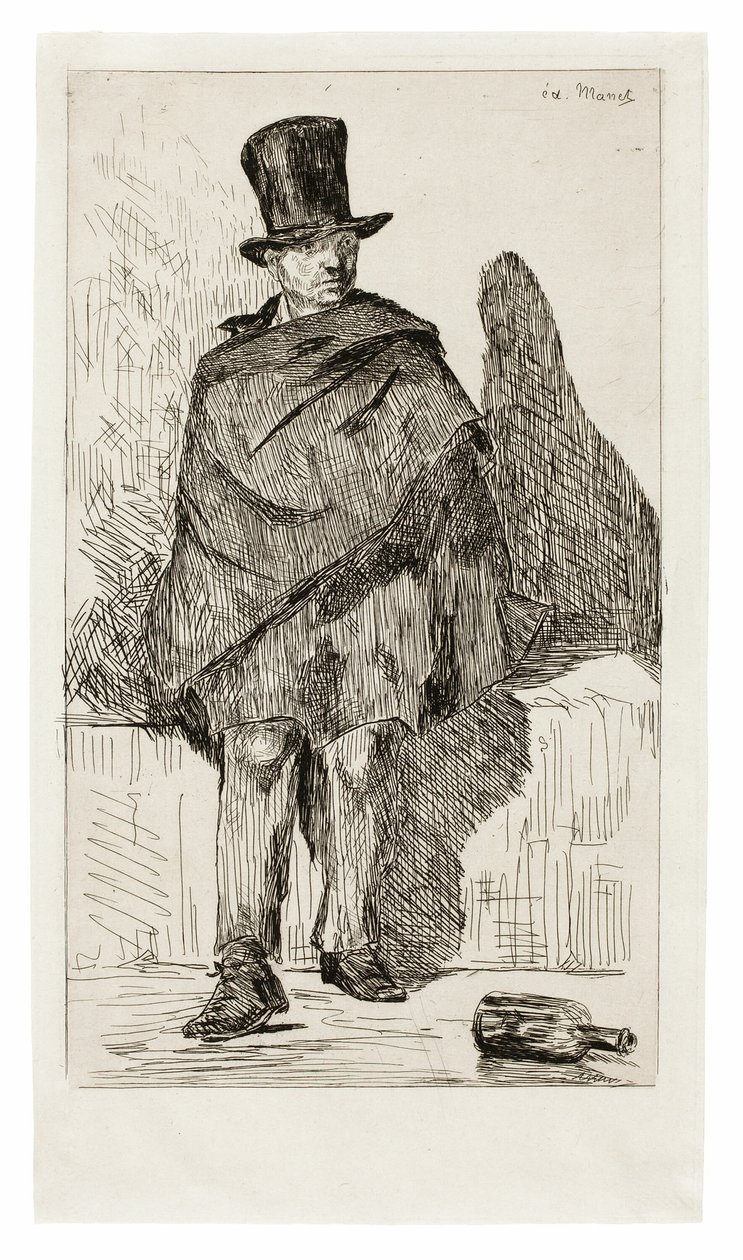 De Absintdrinker door Édouard Manet