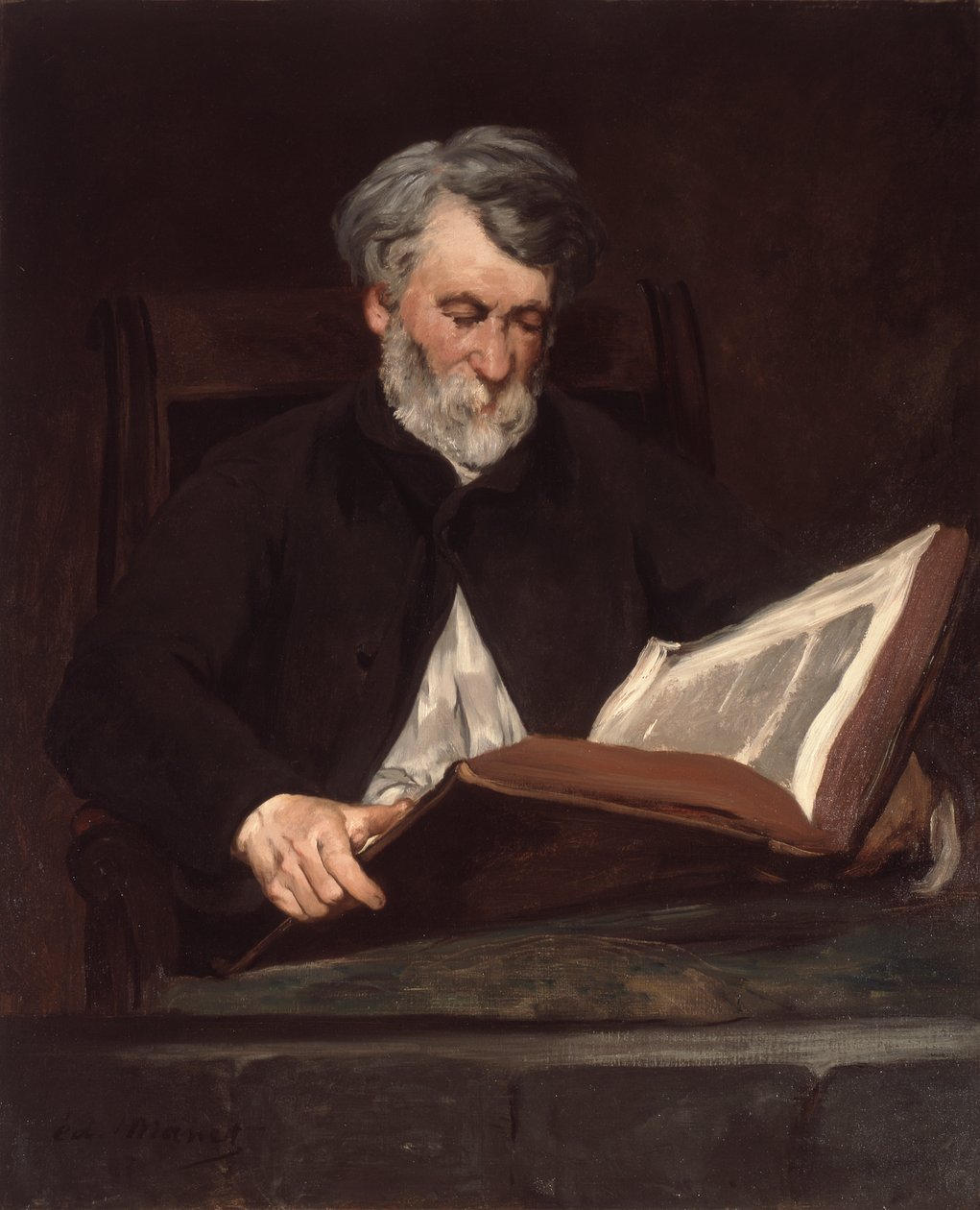 De lezer door Édouard Manet
