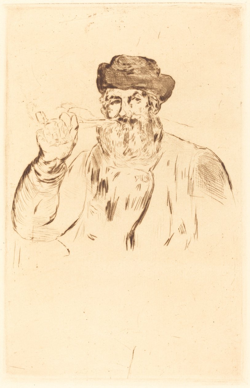 De roker door Édouard Manet