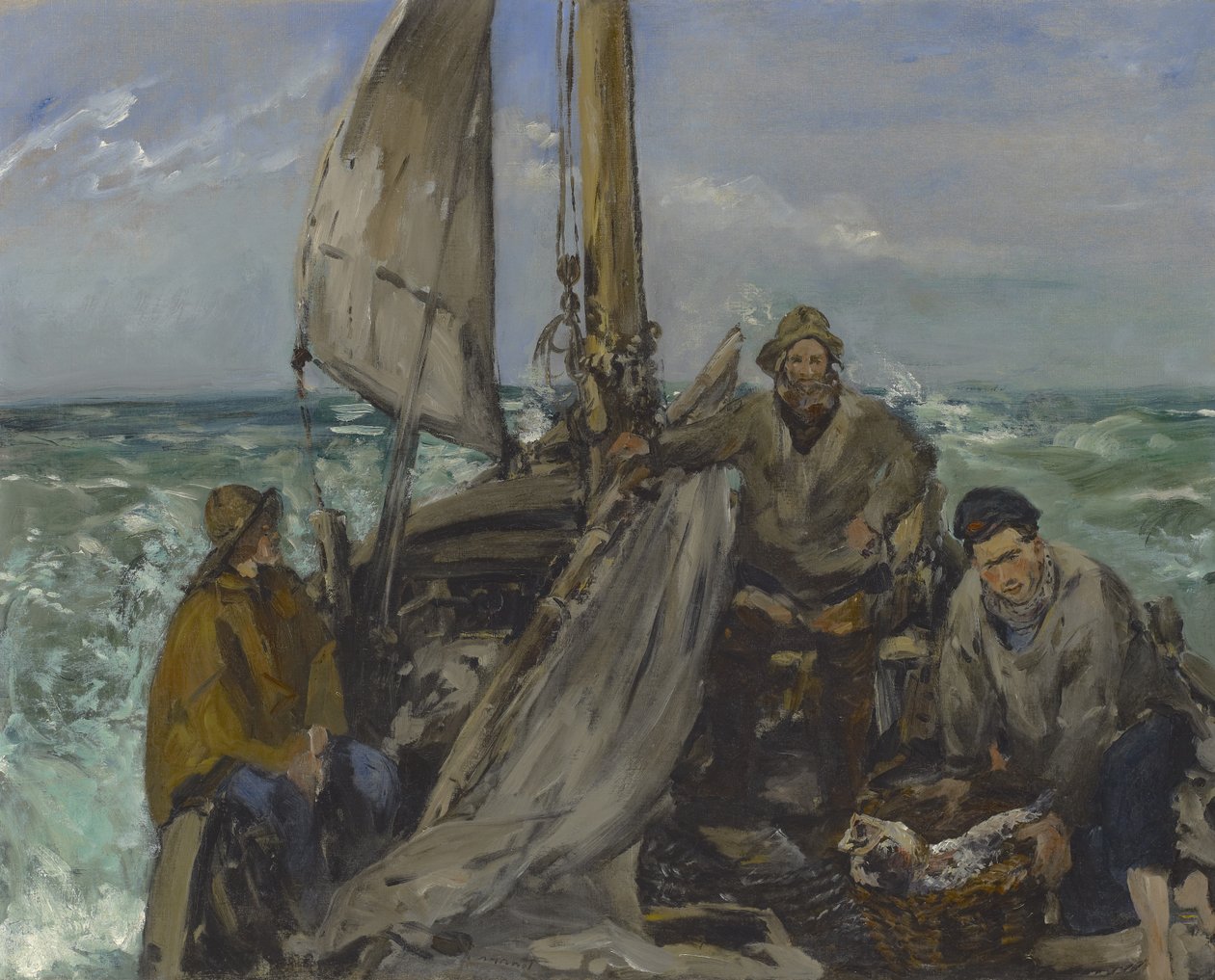 De Arbeiders van de Zee door Édouard Manet