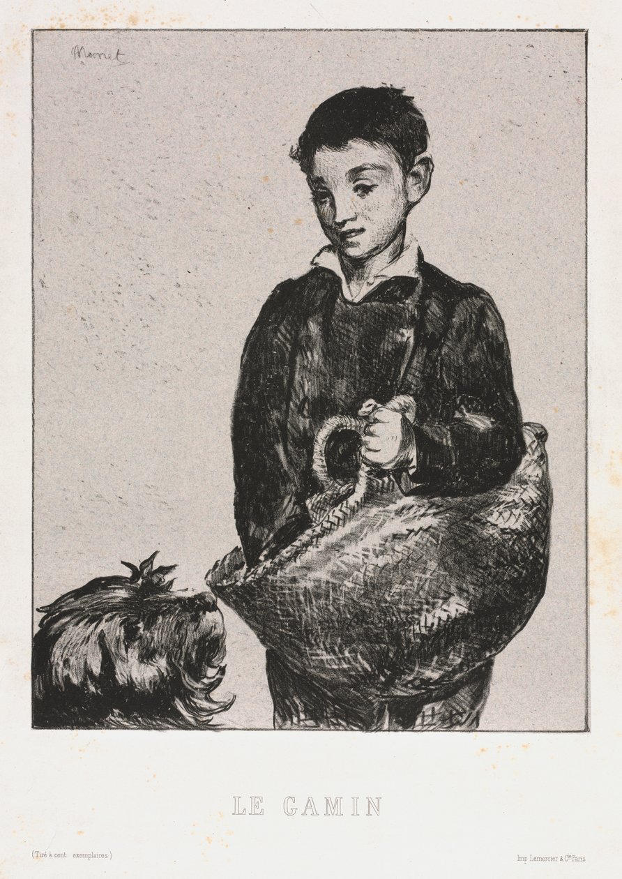 De Urchin door Édouard Manet