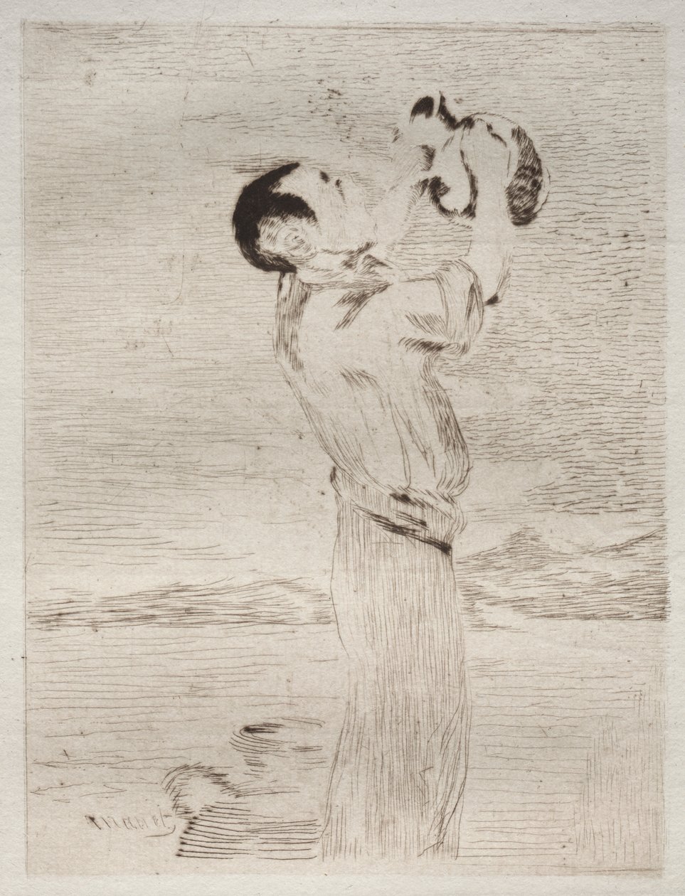 De waterdrinker door Édouard Manet