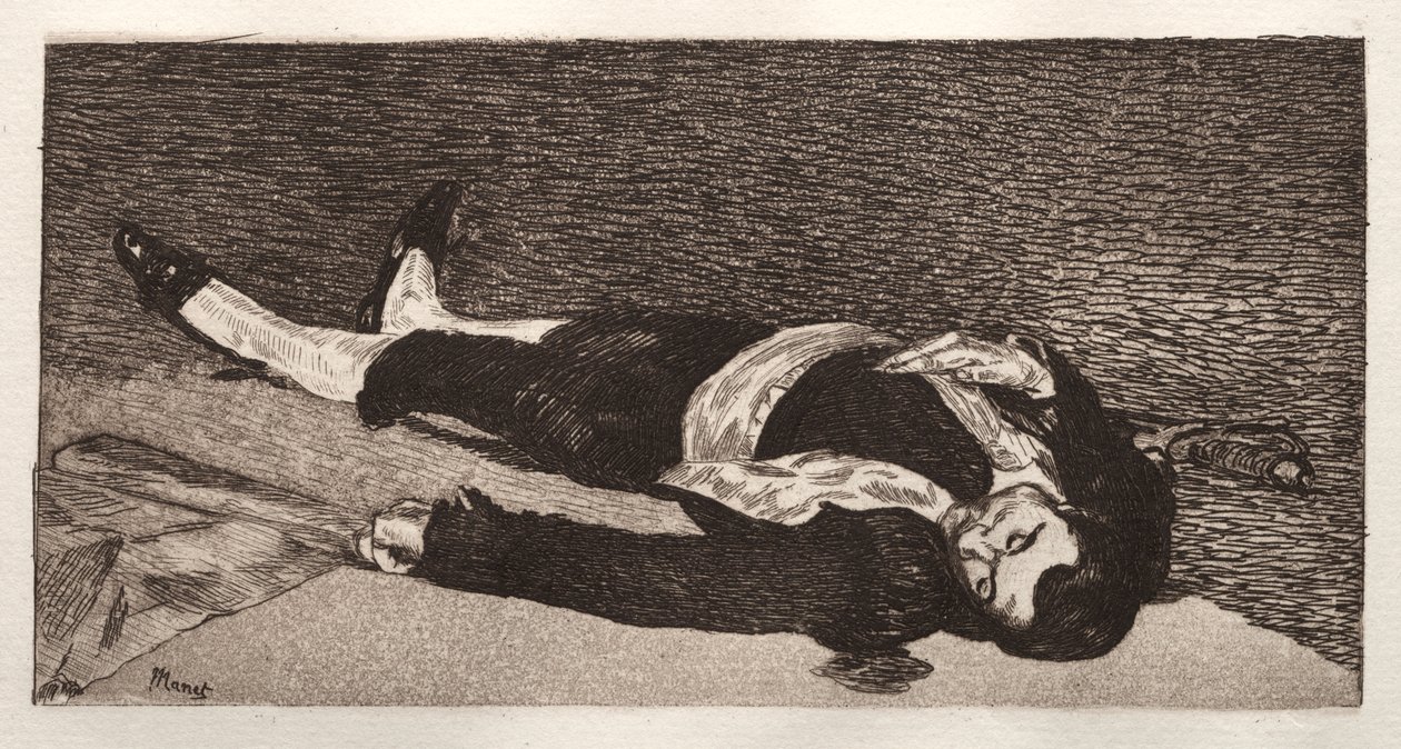 Dode stierenvechter door Édouard Manet