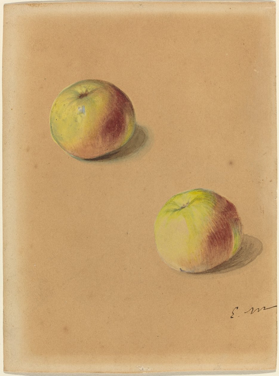 Twee Appels door Édouard Manet