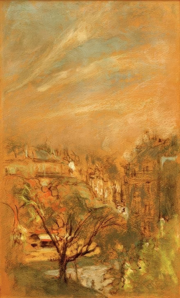 Ochtendlicht op het Vintimilleplein door Edouard Vuillard