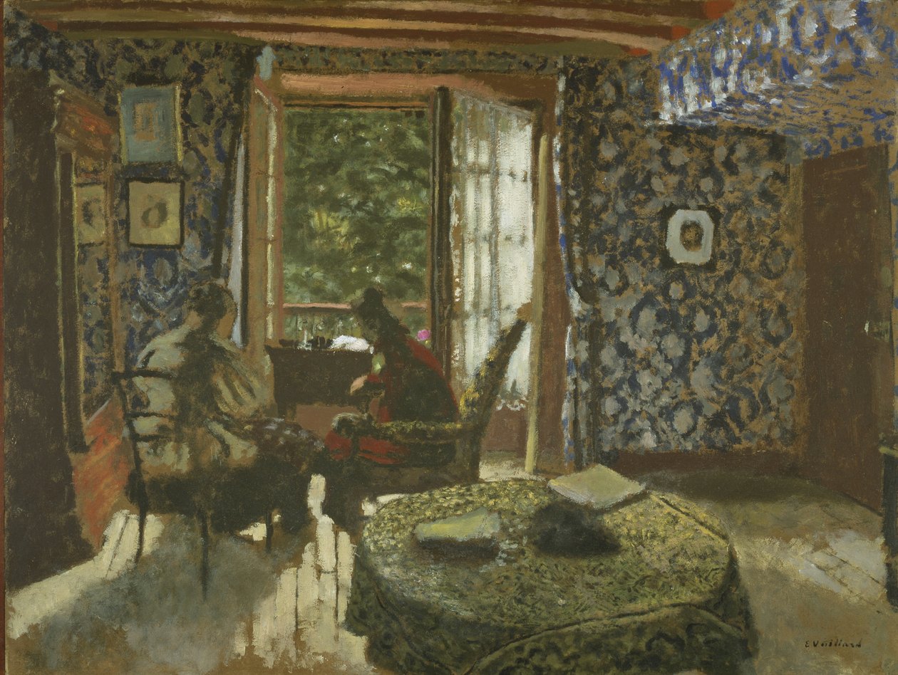 Interieur, c.1900-1901 door Edouard Vuillard