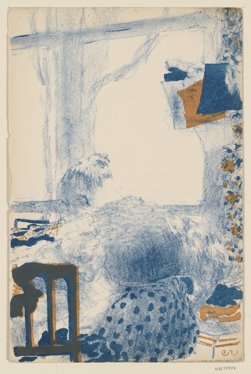 De naaister door Edouard Vuillard