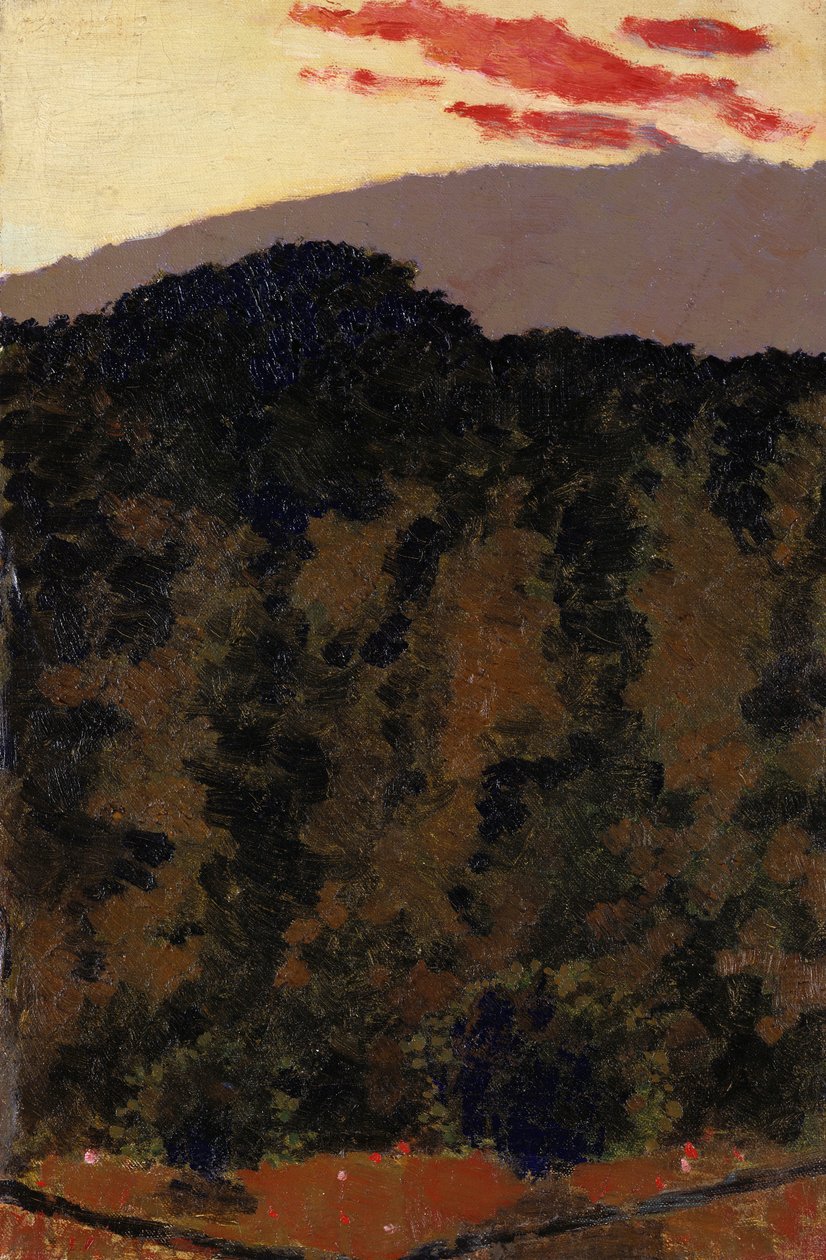 Landschap, ca. 1900 door Edouard Vuillard