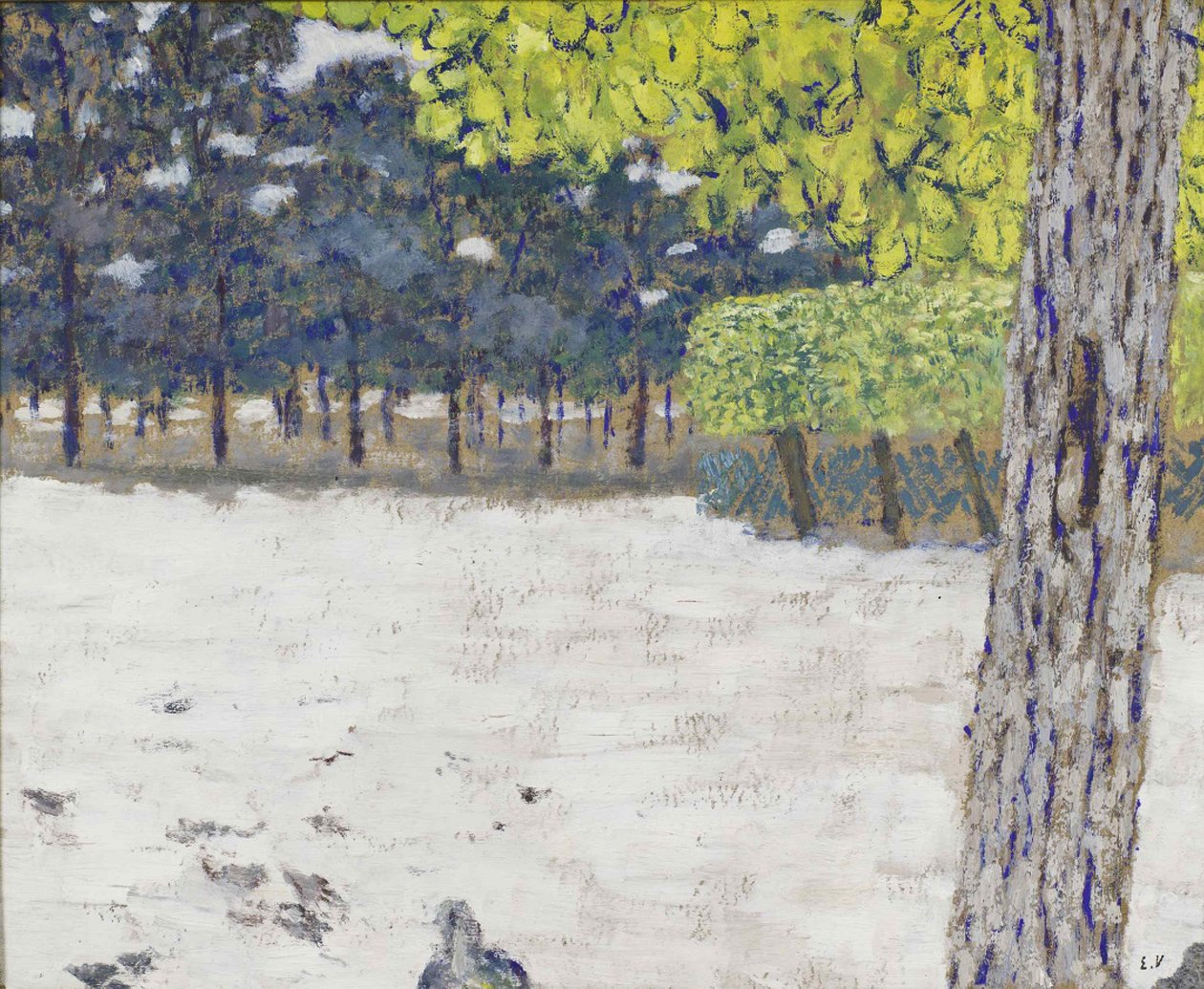 Le Jardin des Tuileries, ca. 1894 door Edouard Vuillard