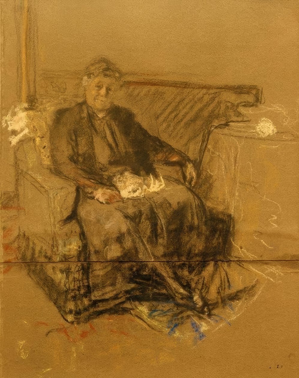 Portret van Madame Bénard II door Edouard Vuillard