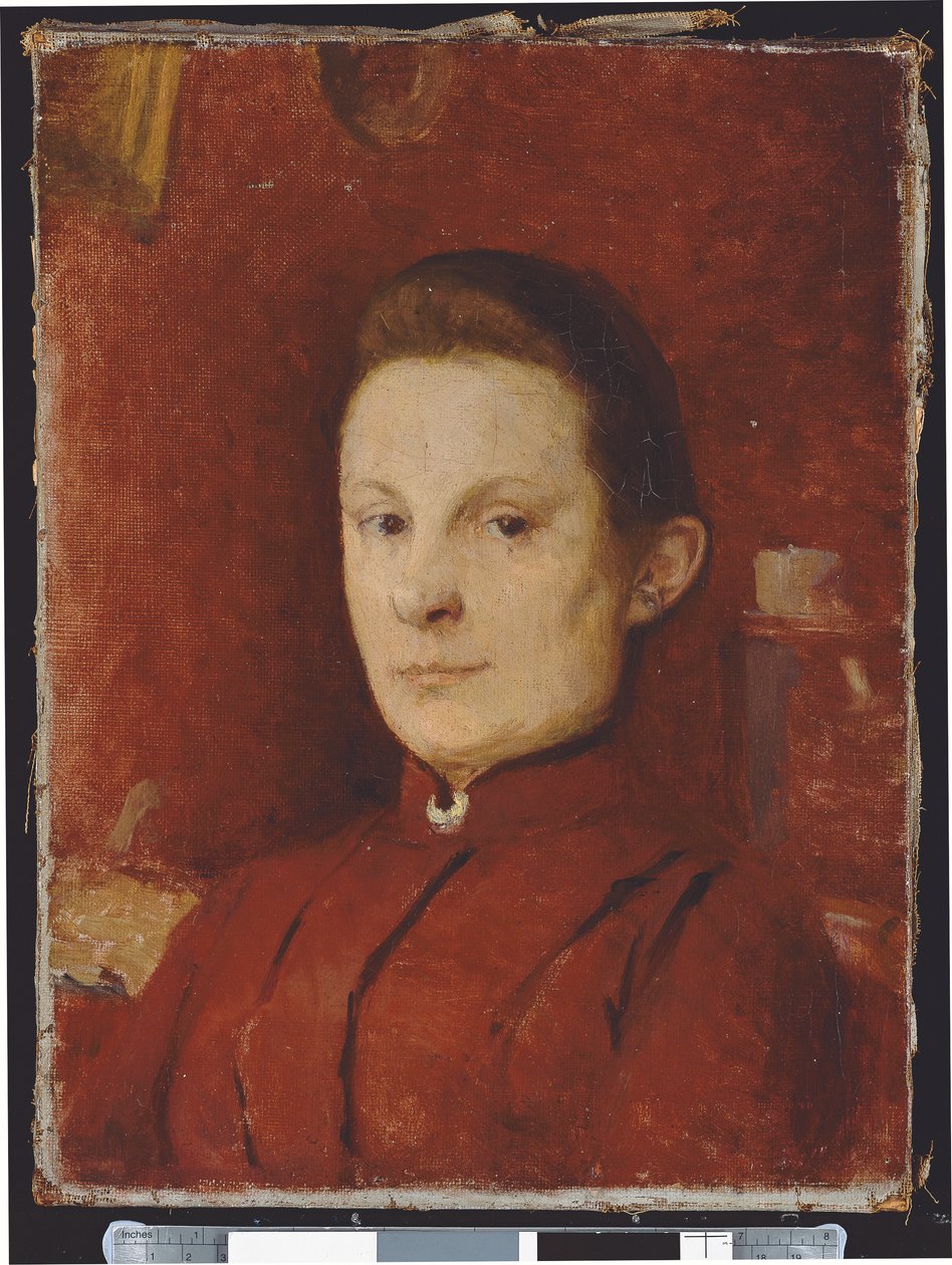 Portret van Marie Vuillard, 1888 door Edouard Vuillard