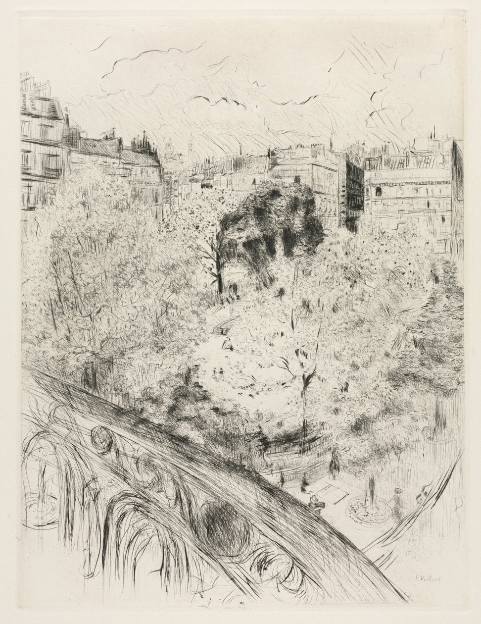 Plein Vintimille door Edouard Vuillard