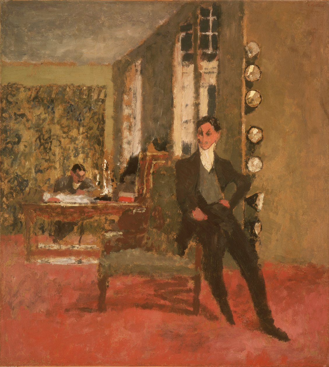 De Kunsthandelaren (De Bernheim-Jeune Broers) door Edouard Vuillard