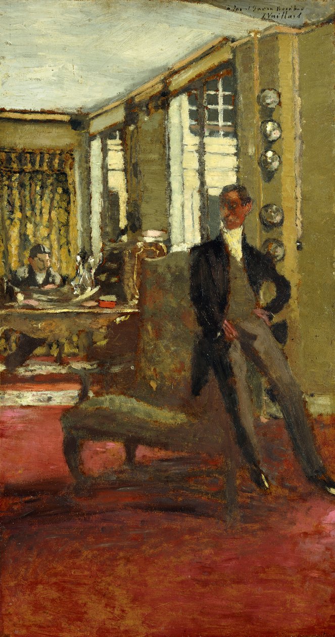 De kunsthandelaren door Edouard Vuillard