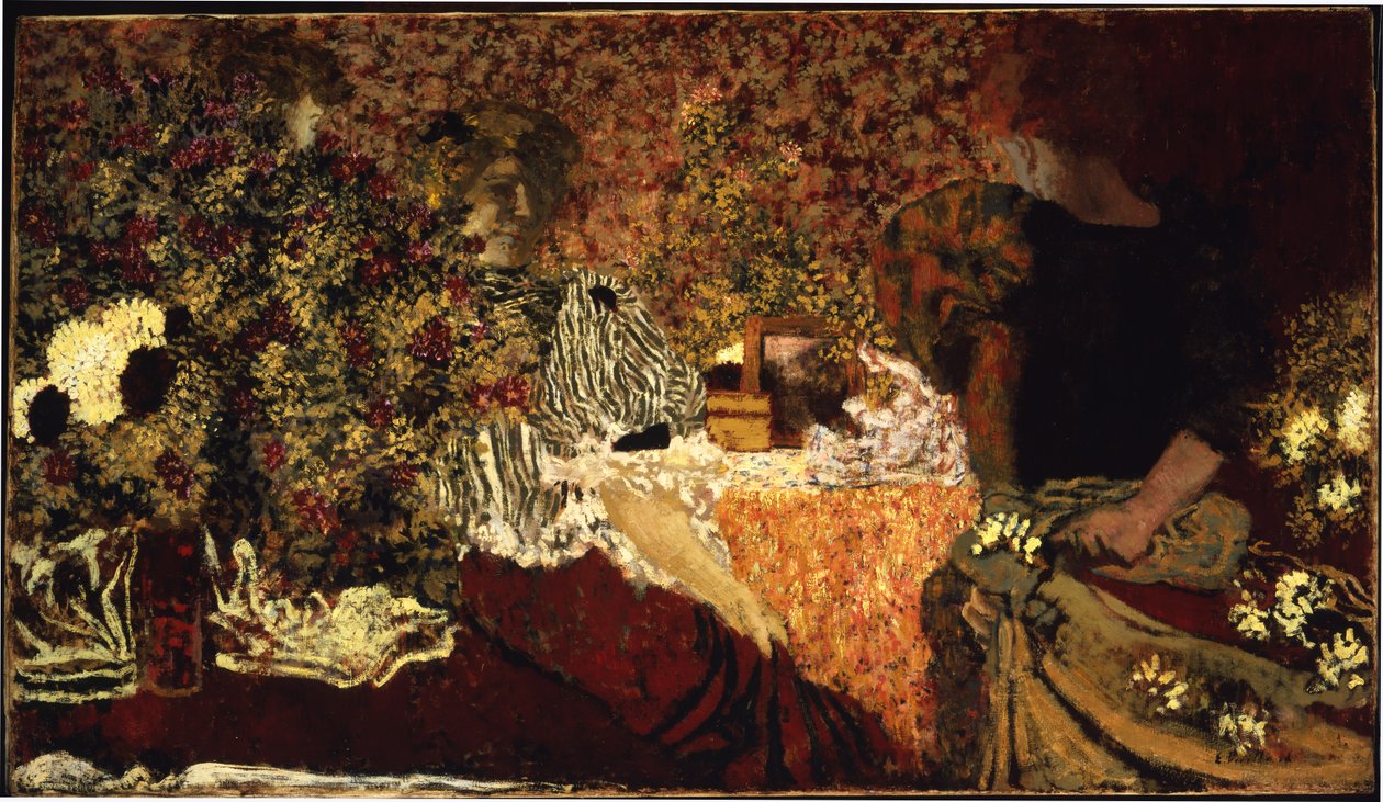 De kaptafel door Edouard Vuillard