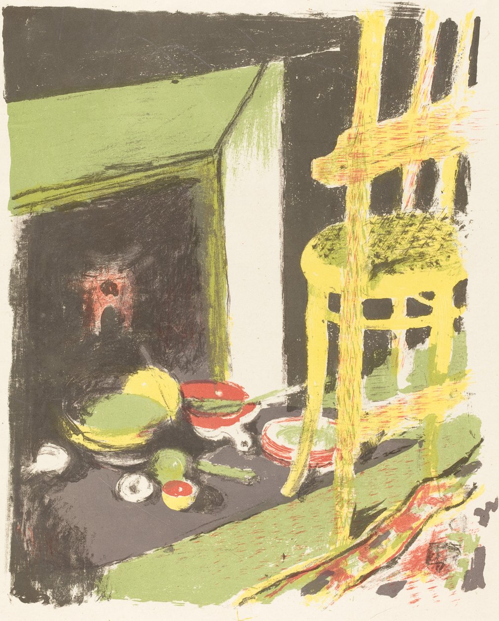 De Haard door Edouard Vuillard