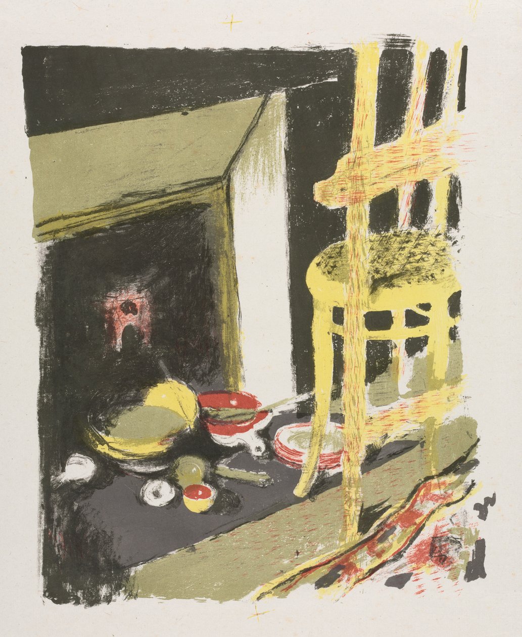 De Haard door Edouard Vuillard