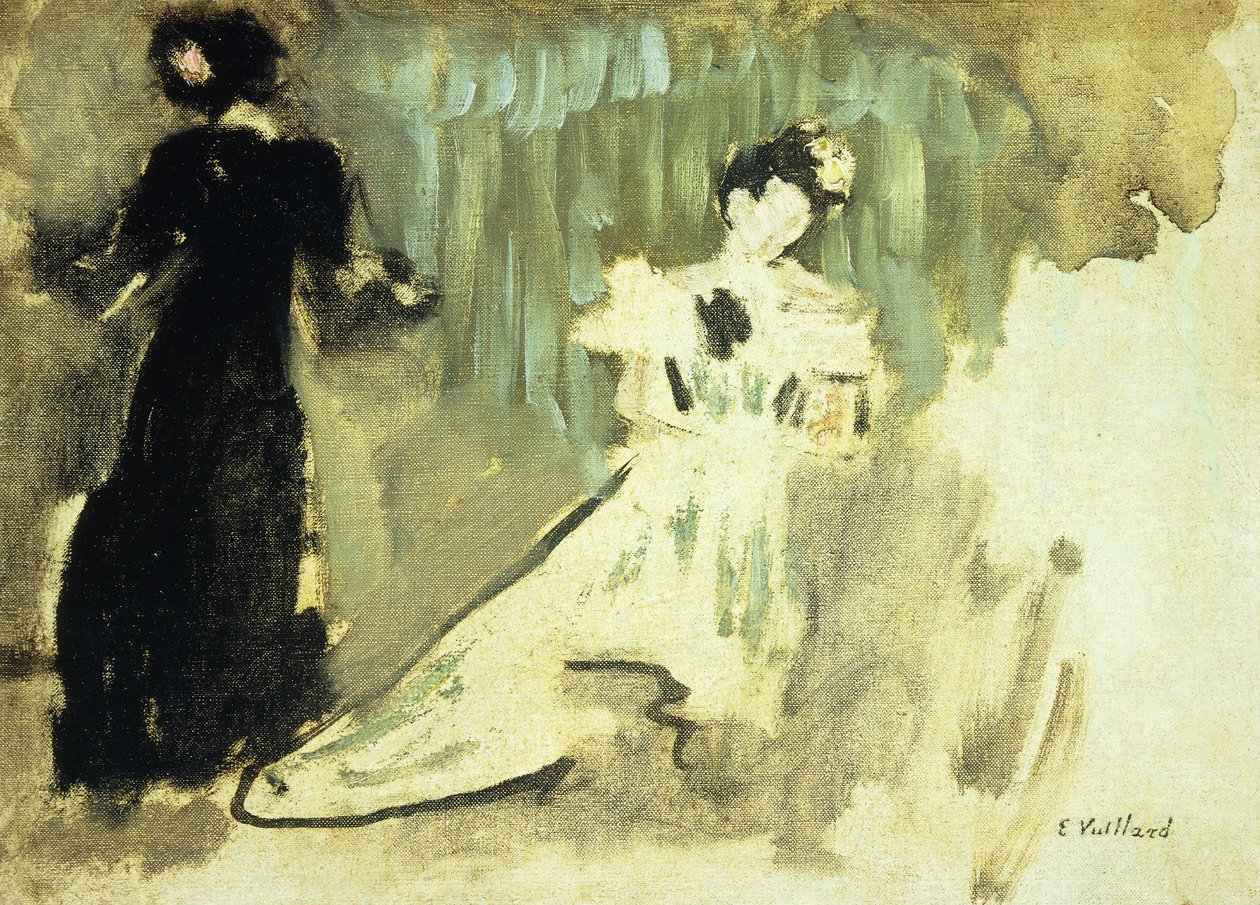 Twee vrouwen door Edouard Vuillard