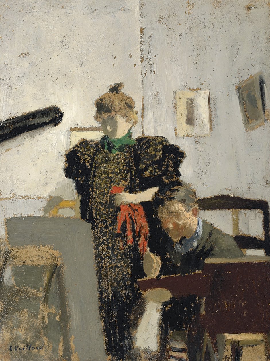 Vallotton en Natanson door Edouard Vuillard