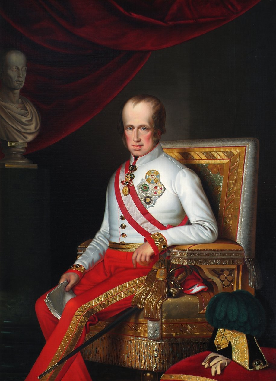 Keizer Ferdinand I. door Eduard Edlinger