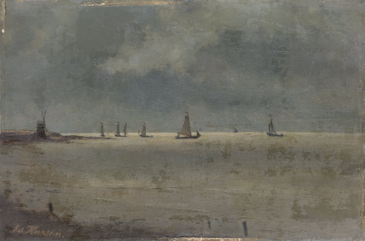 De Zuiderzee door Eduard Karsen