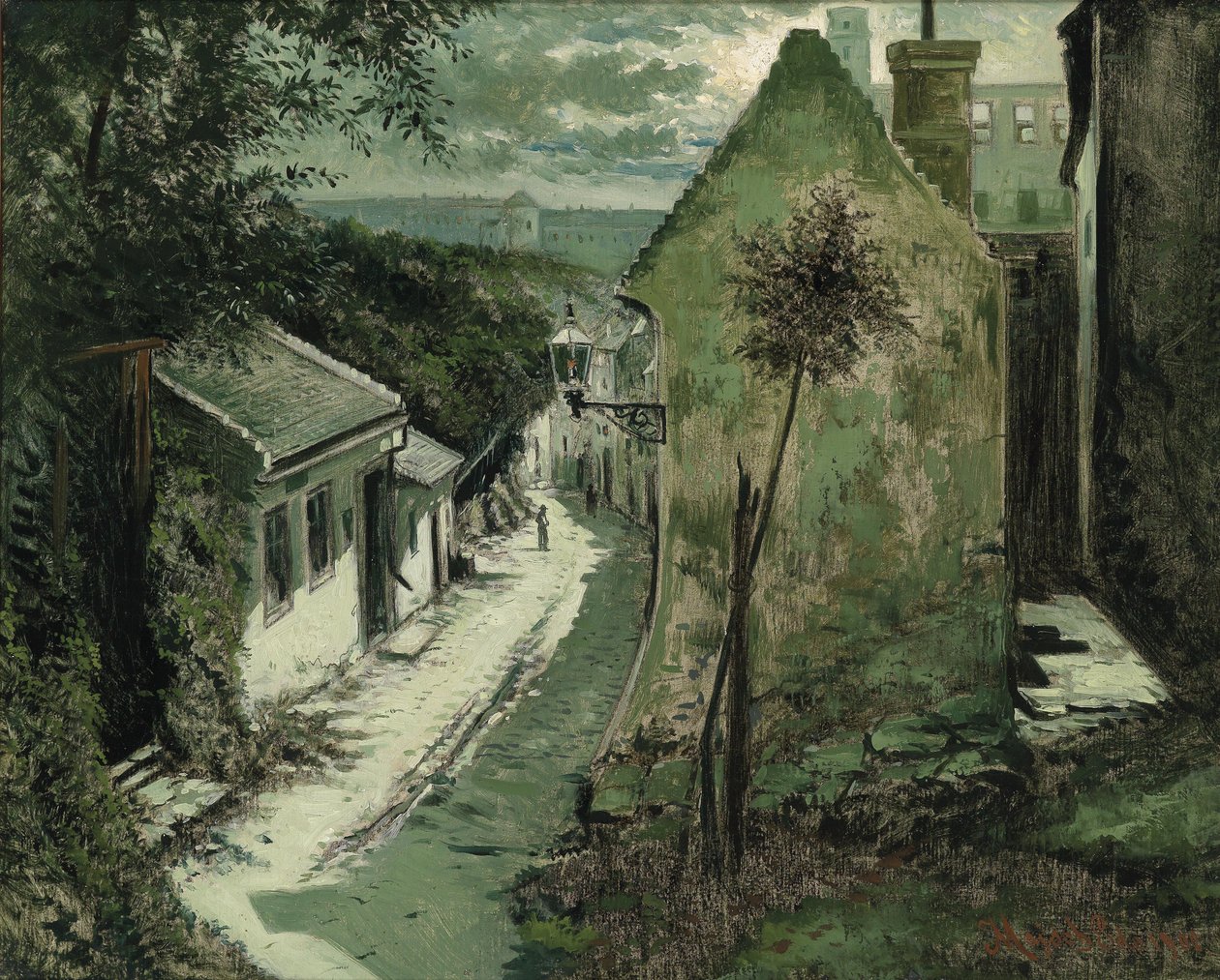 Motief uit Bratislava door Eduard Majsch