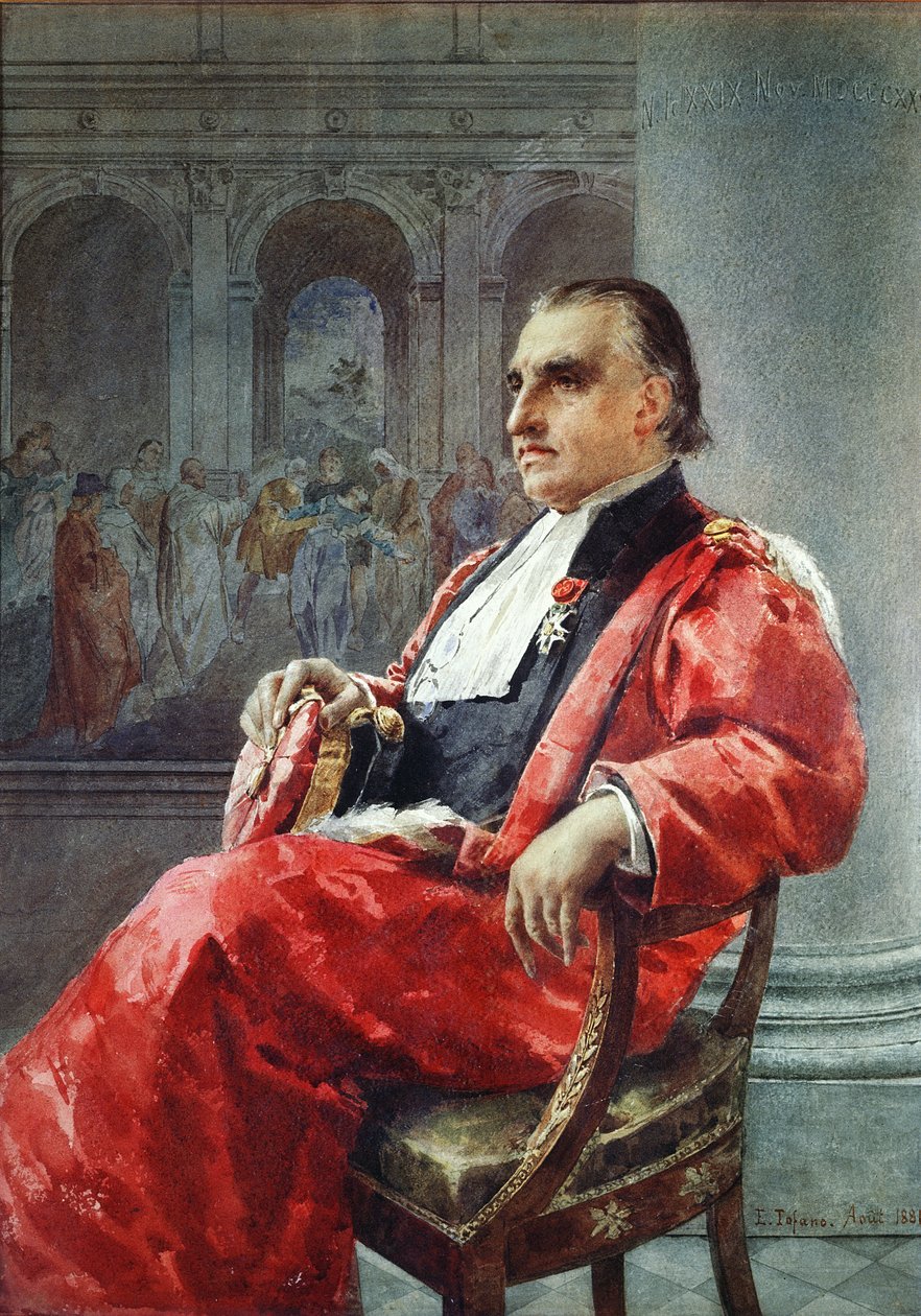 Jean-Martin Charcot (1825-93) Augustus 1881 door Eduardo Tofano