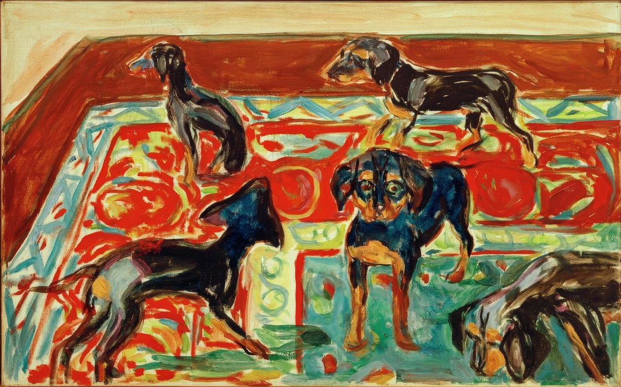 Vijf puppy
