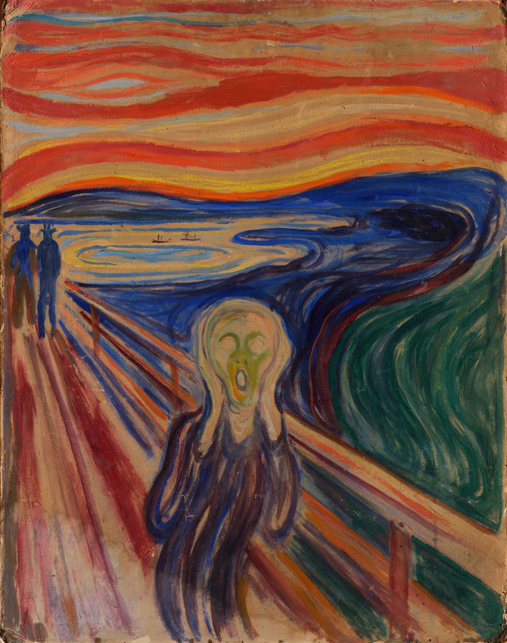 De Schreeuw door Edvard Munch